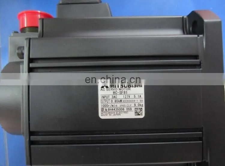 850W Mitsubishi low speed / rpm servo motor HC-SF81 / HC-SF81K