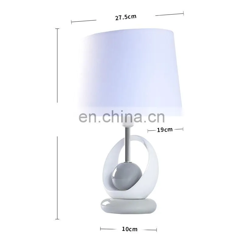 Modern hotel style desk lamp for indoor room