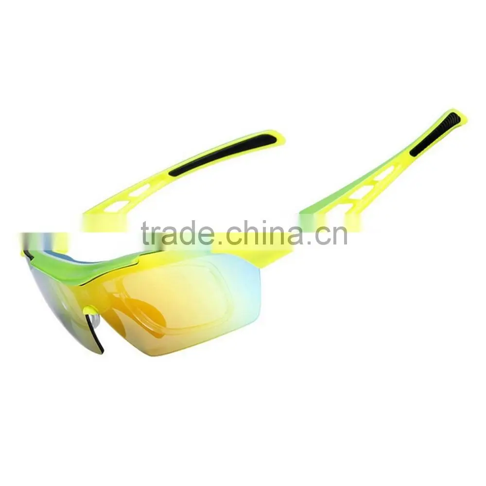 Sports Sunglasses Polarized Anti-UV Cycling Glasses With 5 Interchangeable Lenses