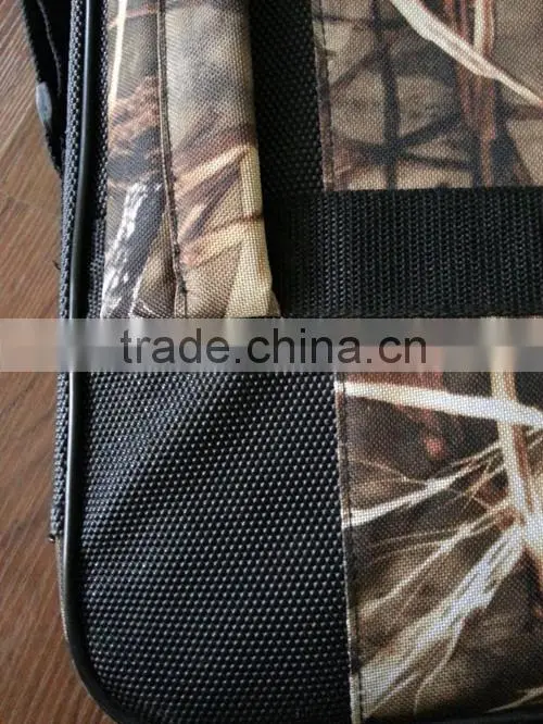 camo gun bag with sponge inside