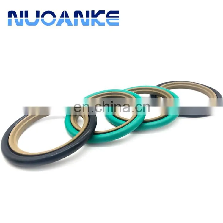 China Manufacturer Hydraulic Cylinder Rod Rubber PTFE HBTS STD Rod Step Seal GSJ Seal