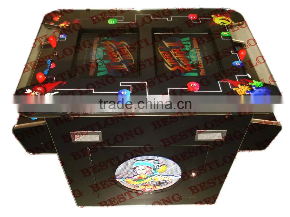 Double screen cocktail table game machine BS-T4LC15W