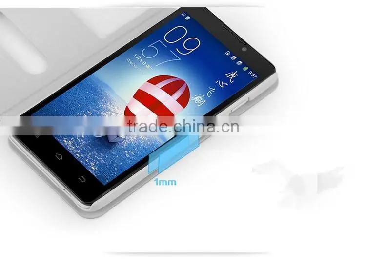 MOFi Case Celular Leather Flip Dot View Cover for Coolpad Dazen F1, Mobile Handset Coque Back Housing for Coolpad 8297