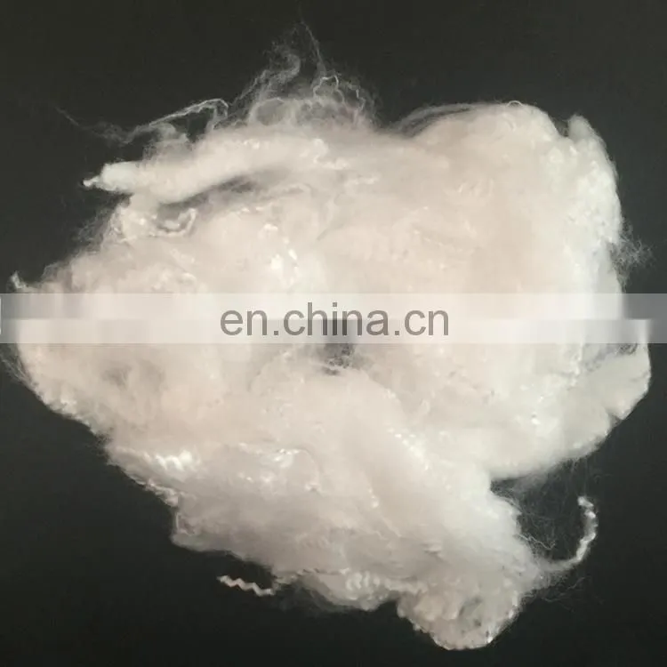 JC/ geotextile use white 6 denier 4 inch pp staple polypropylene fiber