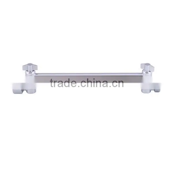 A/D shower arm, Brass Chrome All Directional Shower Arm