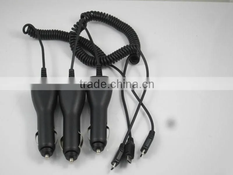 Micro usb car charger for Samsung galaxy s3/i9300/s4 mobile phone