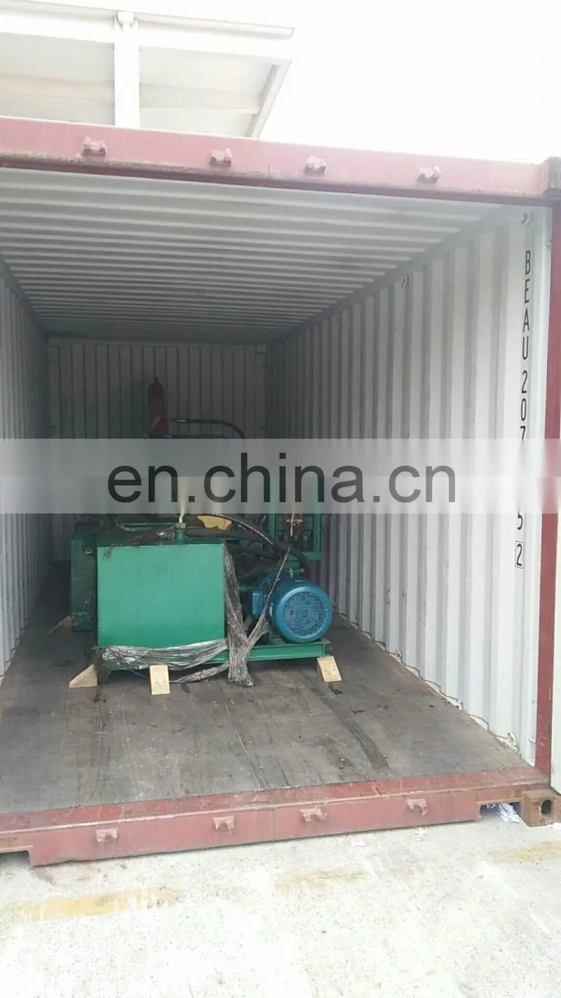 630KN horizontal used hydraulic baler aluminium cans automatic scrap metal press baler