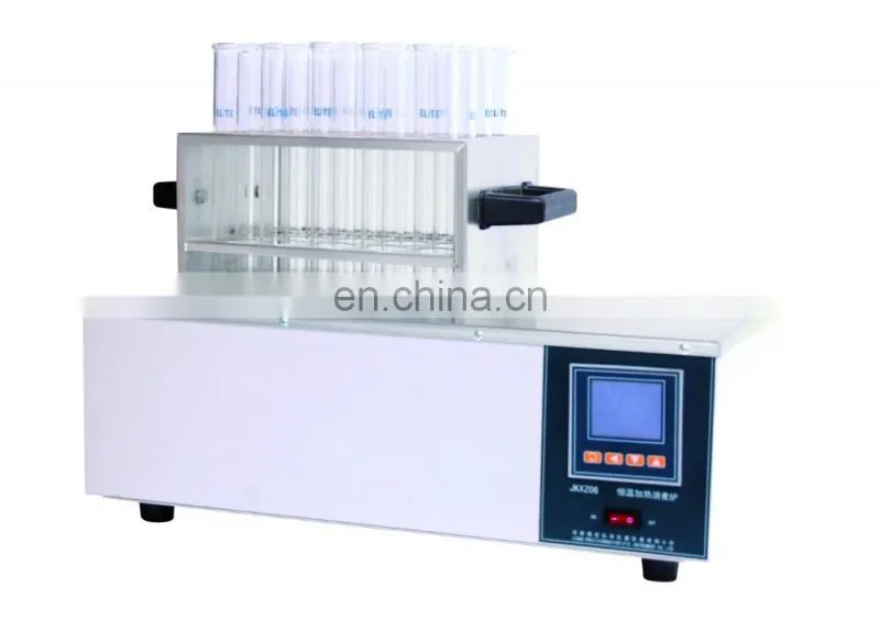Laboratory kjeldahl apparatus for testing protein content