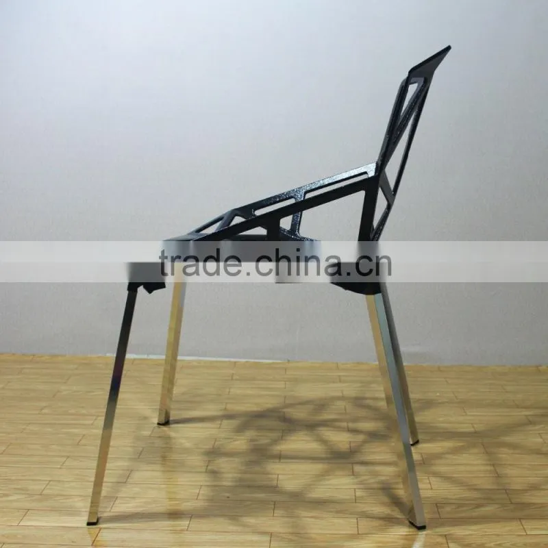 Replica Italian Graceful Design Multi-Use/Guest Chairs stacking Aluminum Konstantin Grcic Chair one ,chair one dining chair
