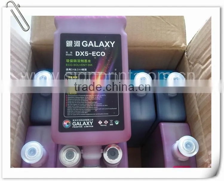 Good price & Original Galaxy DX5-ECO ink For Galaxy UD181LC UD1812LC UD eco solvent printer