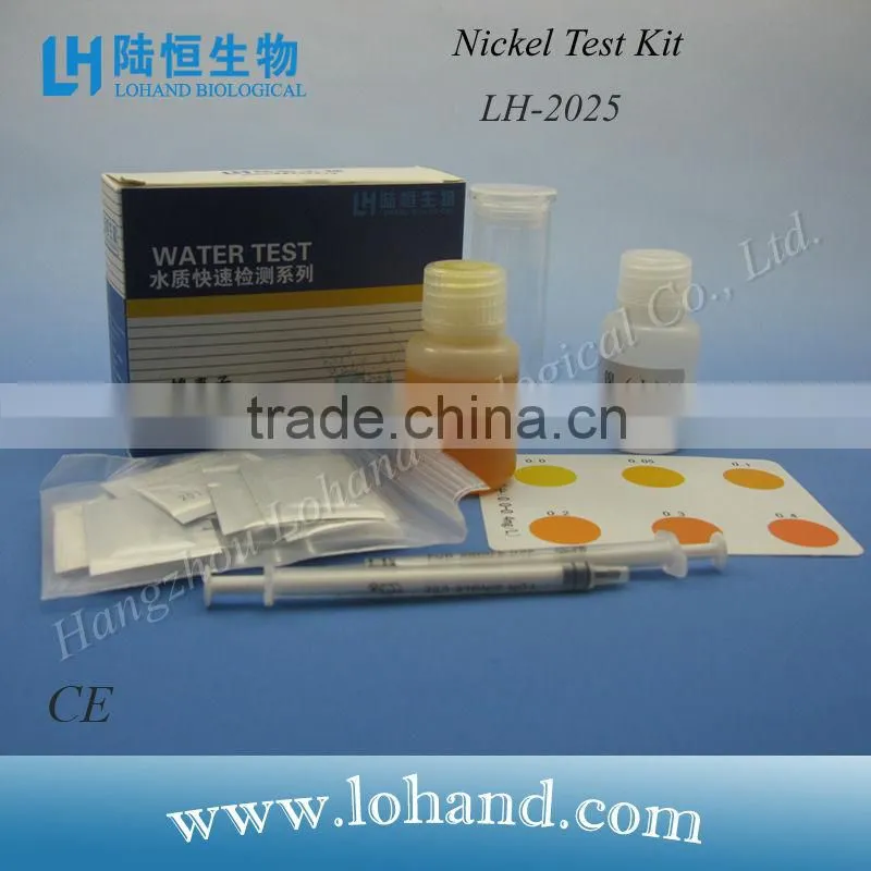 Hot sale lab 25 tests Nickel Test kit