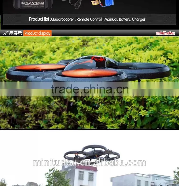 Large 60CM 2.4Ghz 4.5CH 6-AXIS RC Quadcopter RC drone quad copter