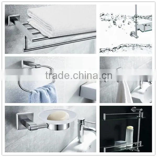 High quality Bathroom accessory stainless steel metal single cup holder