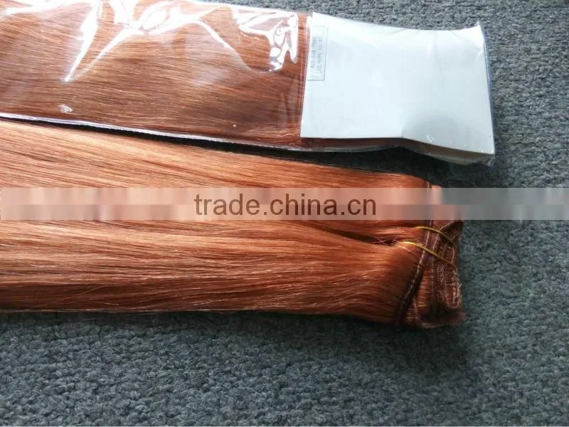 Cheap straight virgin human clip in extensions