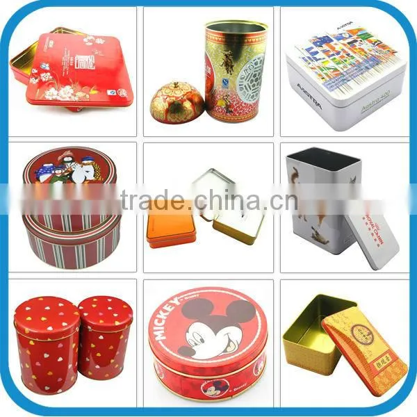 Dongguan high quality colorful bettery tin box/Bettery case