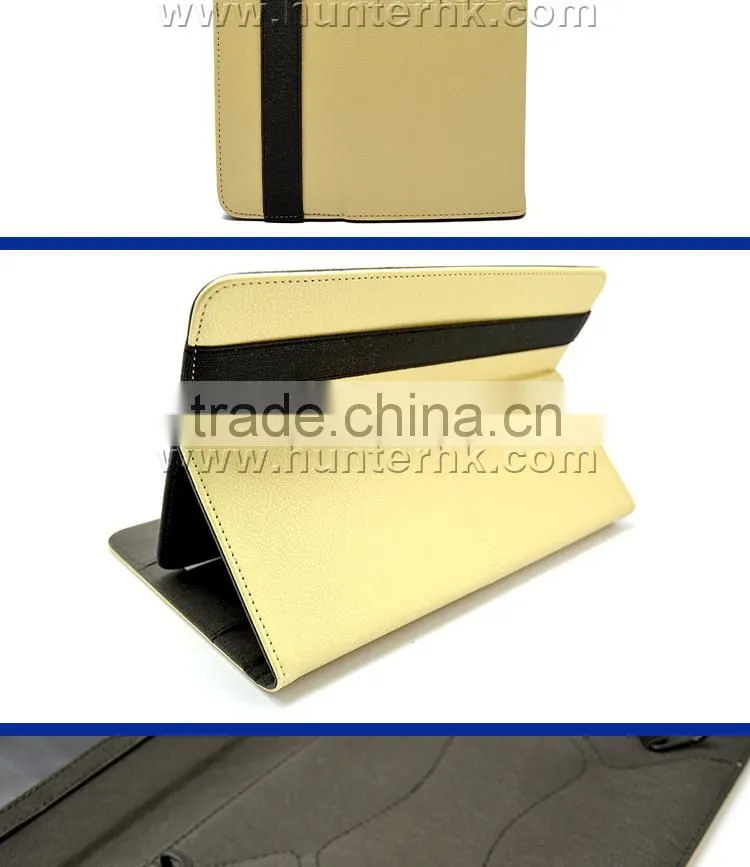 Cream Color Universal 8-9 inch Tablet Case