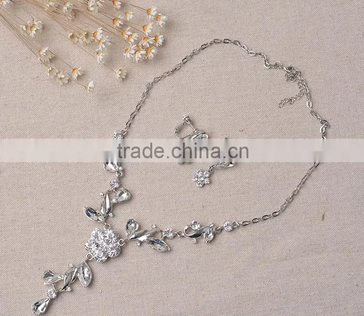 Romantic Hot Noble Wholesale Fashion Jewelry Set Bride Jewelry Set