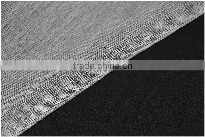 Black cotton spandex knitting denim