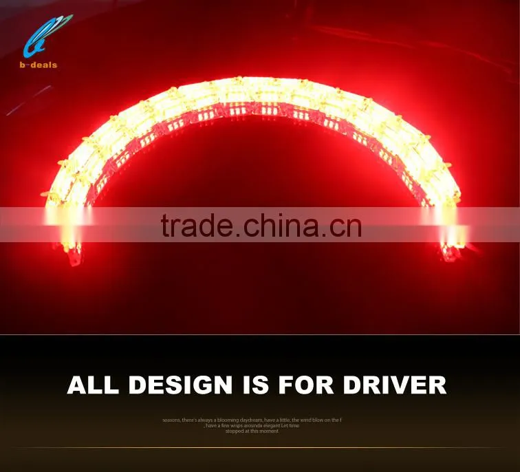 DC12V 500mm Crystal Flowing flexible led drl led daytime running light signal light
