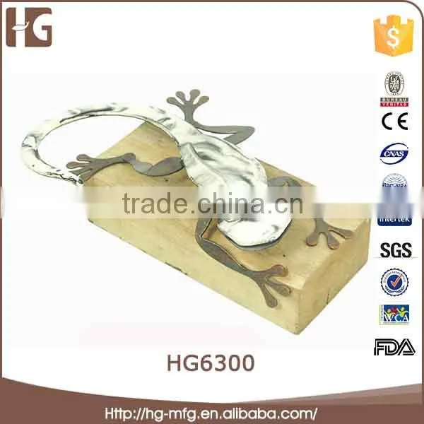 Fashion Gecko Craft Metal Wall Decoration