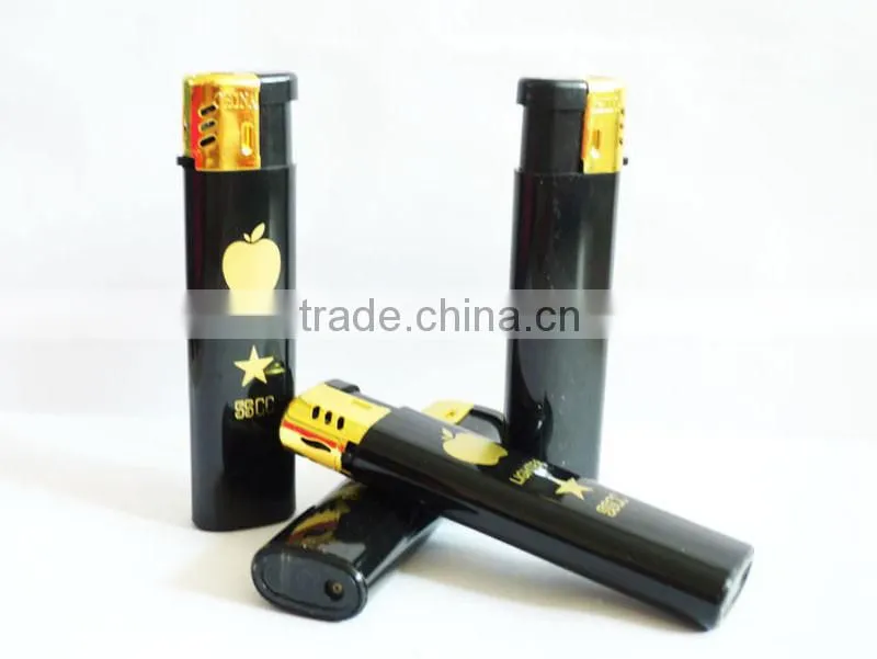 wholesale yiwu plastic electric cigarette lighter promotion logo lighter