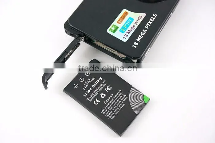 DC-530I Cheap 4k digital camera 3mp cmos sensor 2.7" tft lcd rechargeable li-ion battery