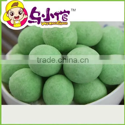 Colorful coated peanuts with flavor