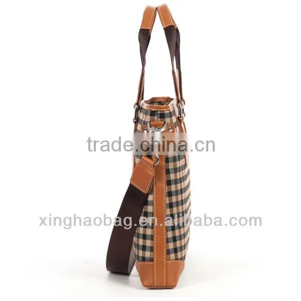 leather tote bag laptop bag for elegance lady