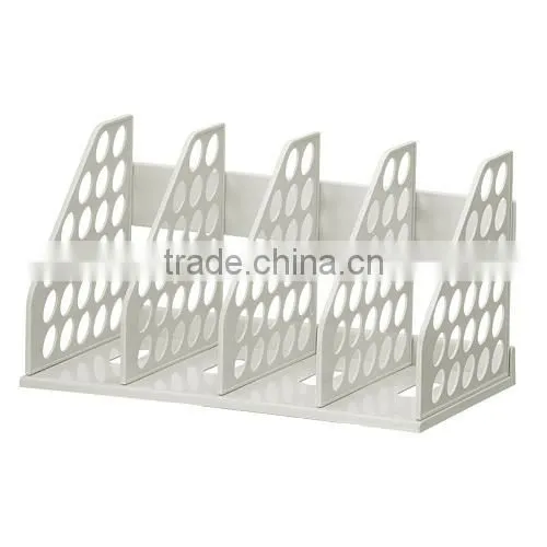 Hot Sale Plastic Office Assembled file Rack, Assembled file Rack for office use