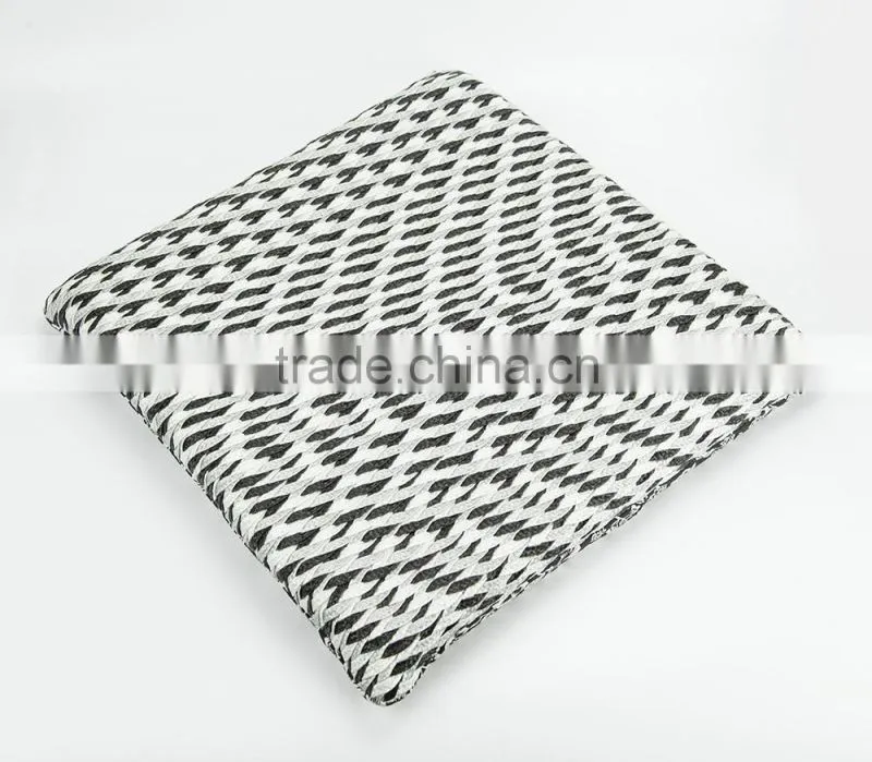2016 sponge square polypropylene plastic cushion