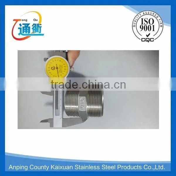 casting stainless steel 316 male thread king nipple