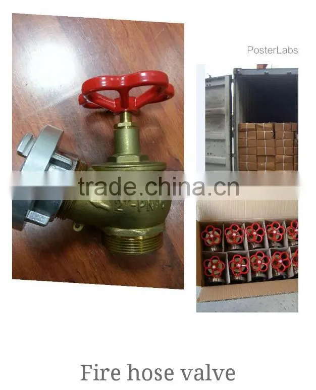 brass fire hose valve stock