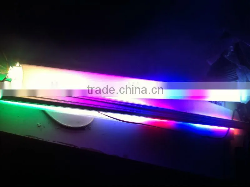 DMX512 system 1000mm DC24V RGB digital neon led tube, led neon flexible tube