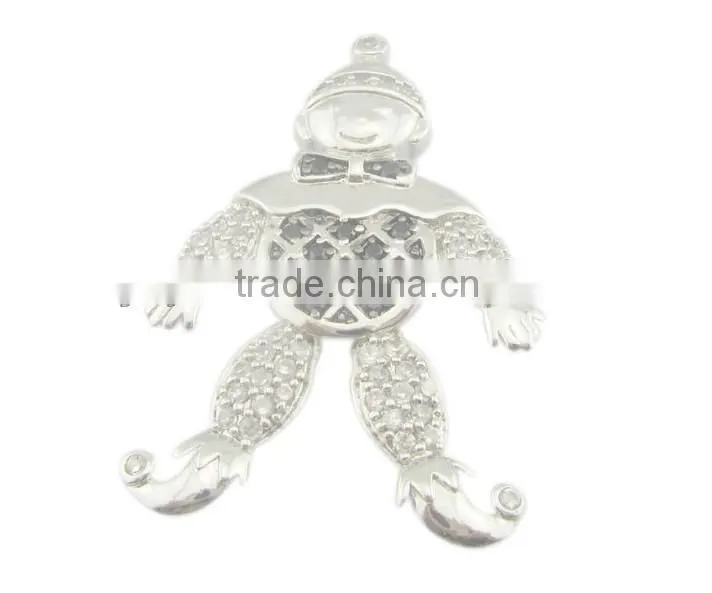 2013 Special design Handsome soldier silver pendant