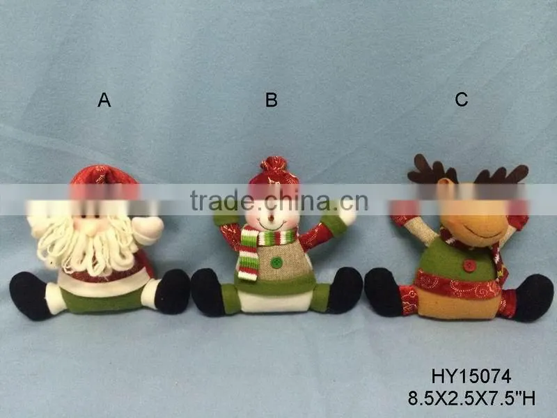 christmas ornaments & gift ,christmas sitting santa claus, reindeer ,snowman