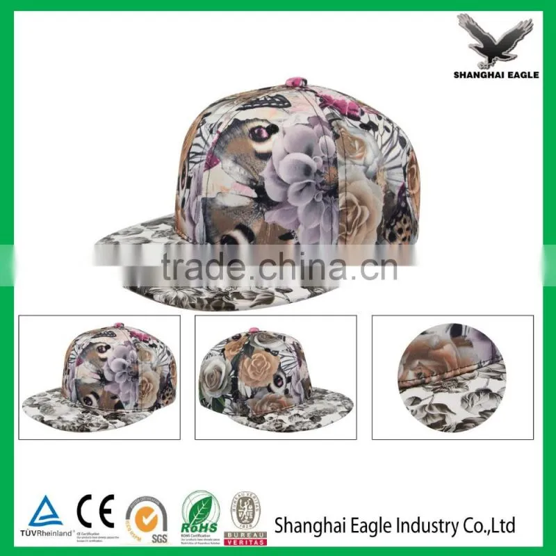 Printed Logo Custom Promotional Suede Baseball Cap