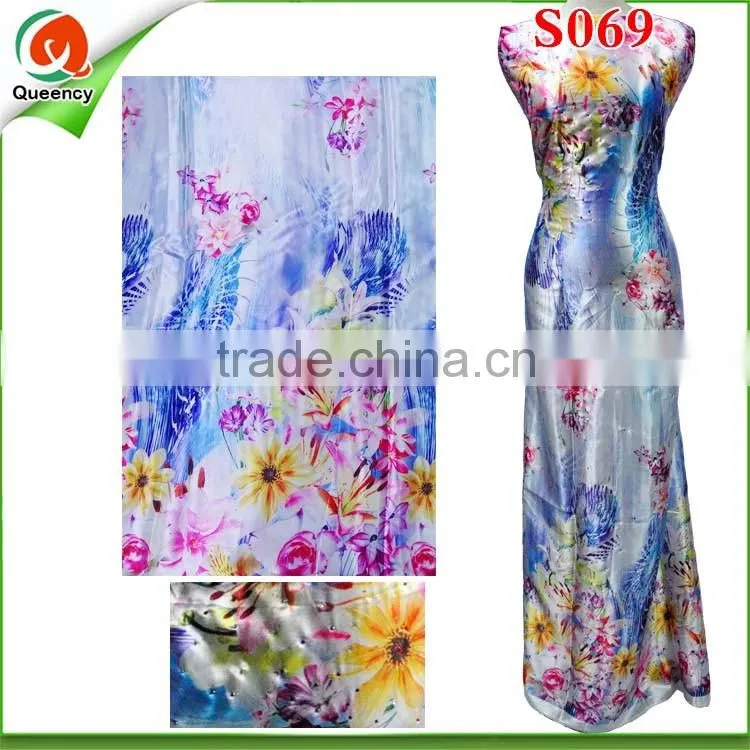S076 natural scarves silk 2014 latest design fashion double-layer high quality natural scarves silk