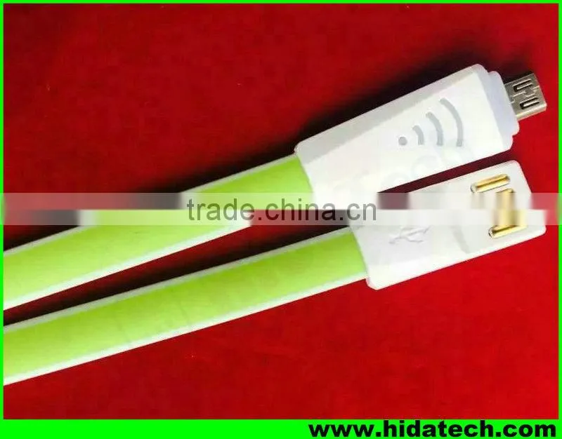 Hot Selling 1M Flat Noodle USB Charging Cable for iPhone 6s Phone Cable