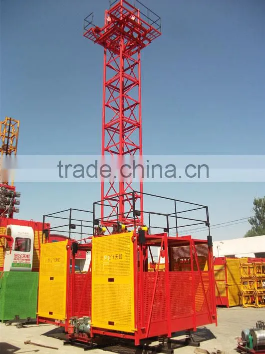 China Manufacturer SS100/100 Material Elevator/Material Hoist/Material Lifter For Lifting Materials