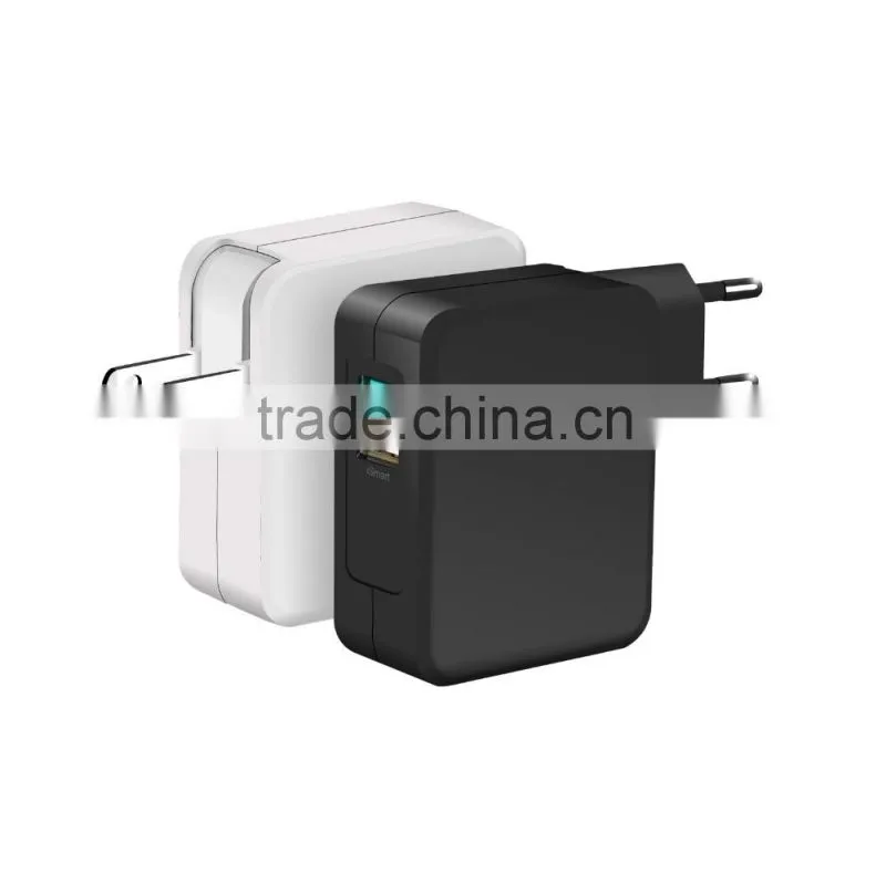 Good quality 5V 2.4A Dual USB QC2.0 or QC3.0 with IC Smart USB wall Charger with EU US UK Plug