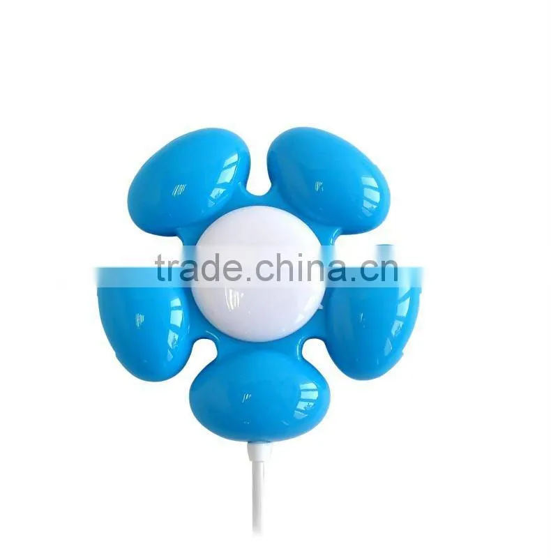 High Quality Flower USB 2.0 Four PORT HUB