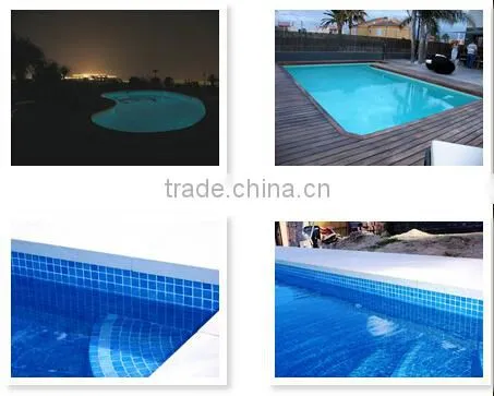 luminous glass mosaic tiles for bathroom