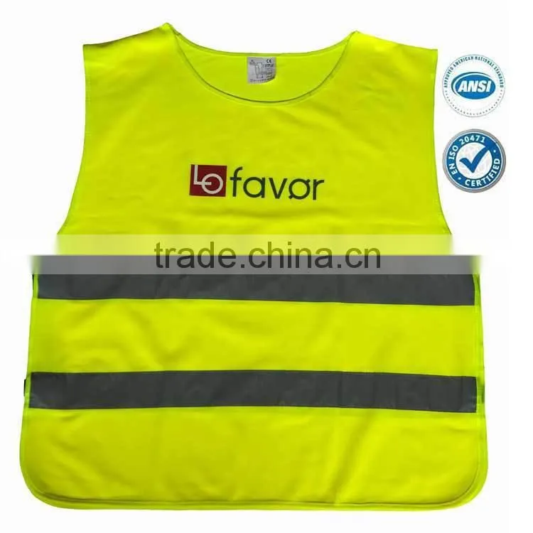 Hi vis reflctive safety vest for Adult