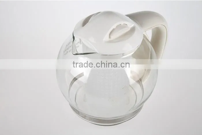 Electric Plastic Kettle Set with Glass Pot
