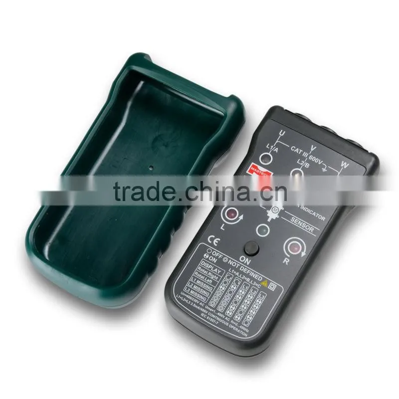 Meter Sequence Tester LED Field Mastech MS5900 3 Motor Phase Rotation Indicator