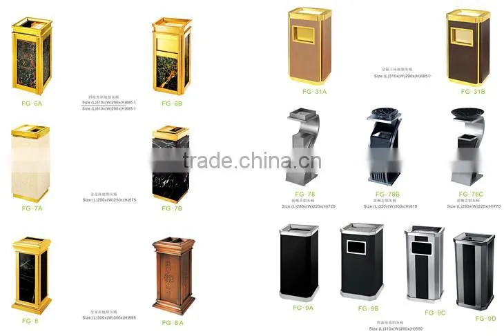 Hot! Indoor Stainless Steel Dustbin