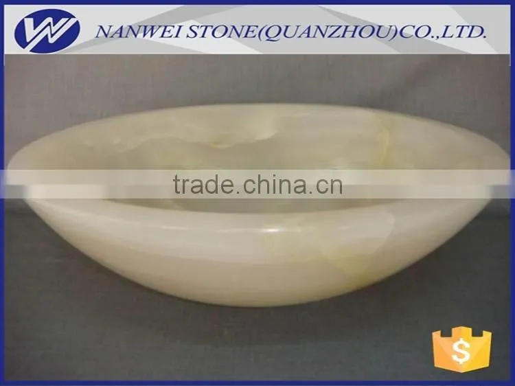 Onyx stone sink