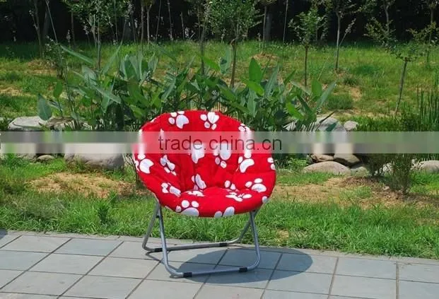 Comfortable folding moon chair