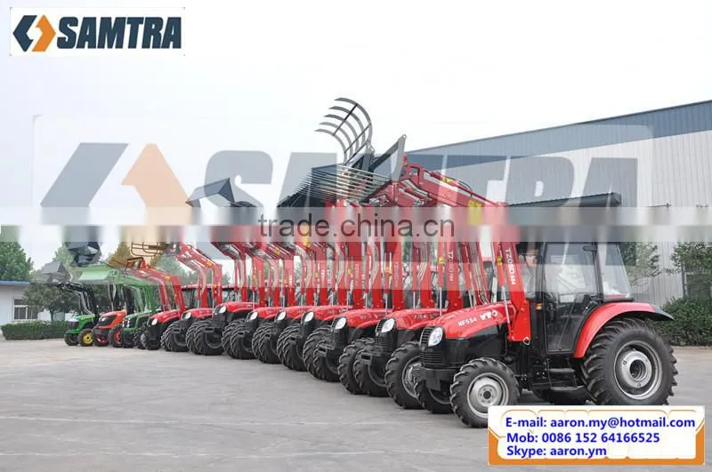 small tractor front end loader