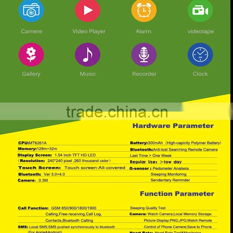 GSM Mobile Phone FM Bluetooth Low consumption fashion gift Support English phone